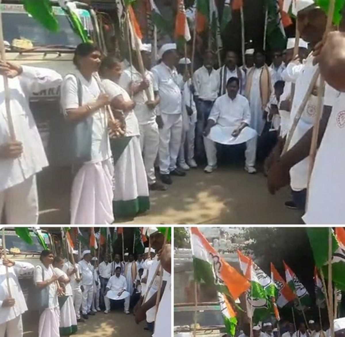 श्री जगन्नाथ मंदिर के सभी चार दरवाजे और रत्न भंडार खोलने की मांग को लेकर कांग्रेस ने पुरी में की रैली